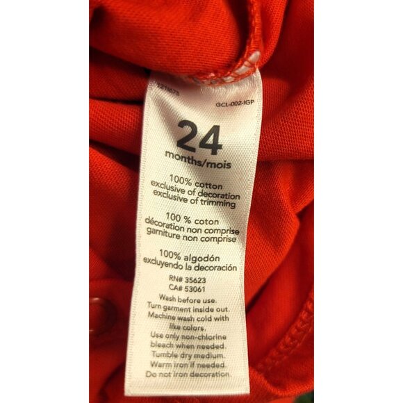 Carters Baby 2-Piece Floral Bodysuit Leggings Set 24 Months Party Outfit - Picture 5 of 5